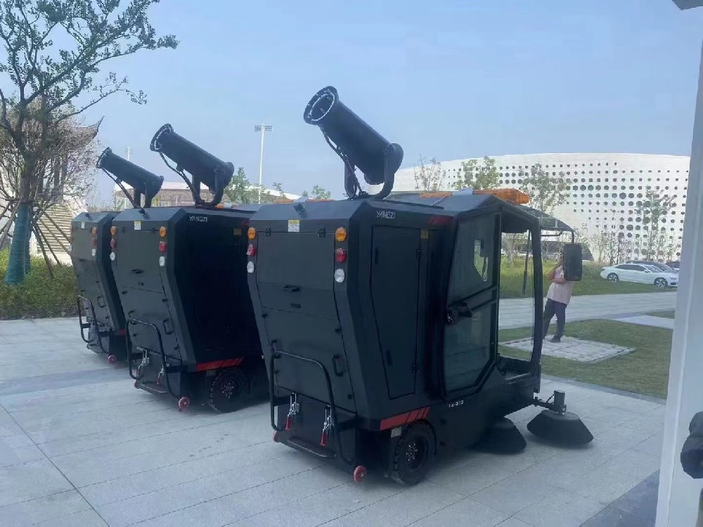 揚(yáng)子掃地機(jī)入住奧林匹克體育中心